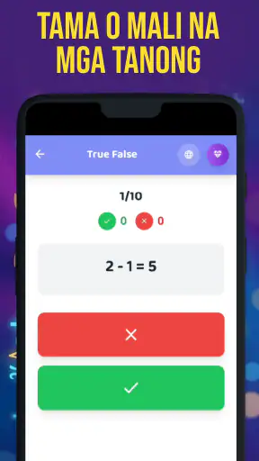 Math Quiz Pro - Laro ng Isip screenshot