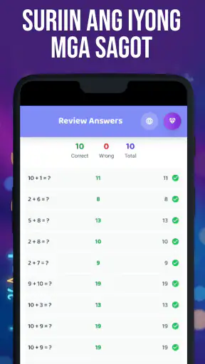 Math Quiz Pro - Laro ng Isip screenshot