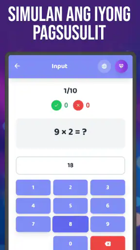 Math Quiz Pro - Laro ng Isip screenshot