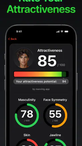 Maxxing: Face Beauty Analysis screenshot