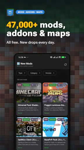 MC Bedrock Mods for Minecraft screenshot