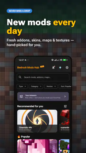 MC Bedrock Mods for Minecraft screenshot