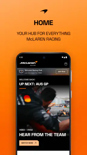 McLaren Racing screenshot