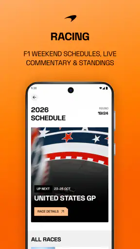 McLaren Racing screenshot