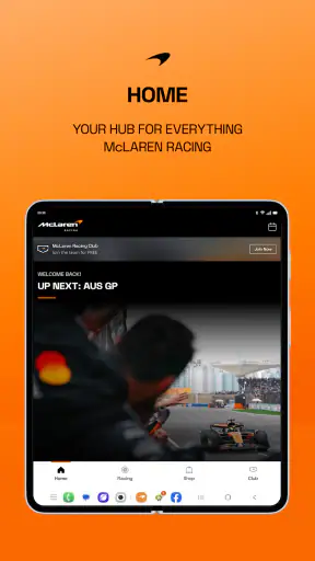 McLaren Racing screenshot