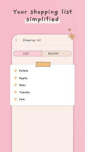 Meal Planner - Weekly Plan screenshot