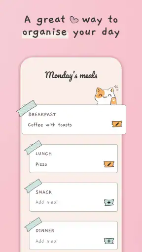 Meal Planner - Weekly Plan screenshot