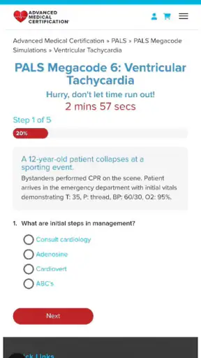 MediCode: ACLS, BLS & PALS screenshot
