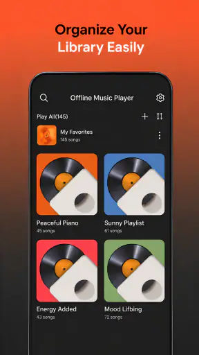 Melodic: Offline Music Player screenshot