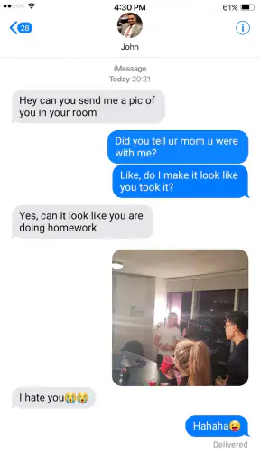 MeMi Message SMS & AI Bot Chat screenshot