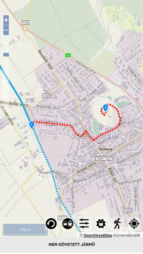 Menetrendek.hu screenshot