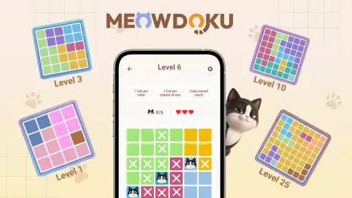 Meowdoku: Palaisipan sa Utak screenshot