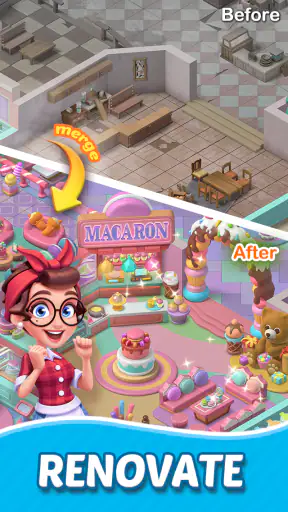 Merge Cooking:Theme Restaurant screenshot