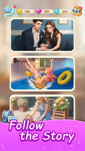 Merge Fashion: Romance Story screenshot