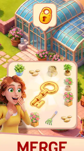 Merge Mansion: Puzzles & Story screenshot
