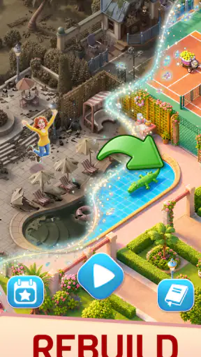 Merge Mansion: Puzzles & Story screenshot