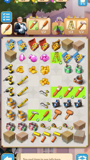 Merge Mansion: Puzzles & Story screenshot