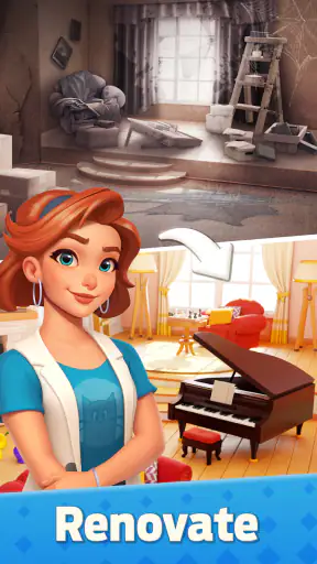 Mergedom: Home Design & Merge screenshot