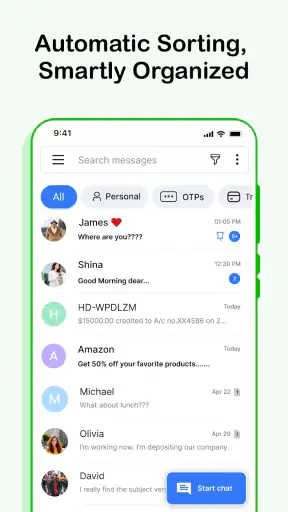 Messages - SMS Messenger App screenshot