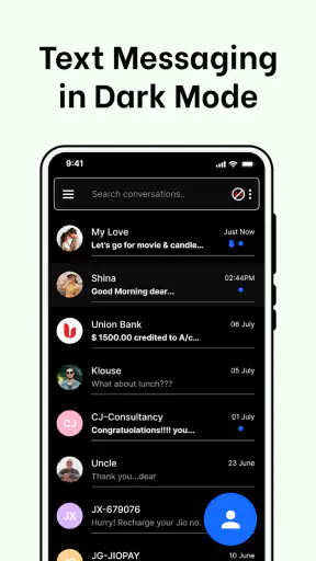 Messages: SMS, Messenger Home screenshot