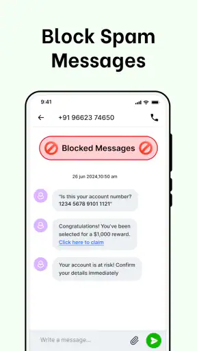 Messages: SMS, Messenger Home screenshot