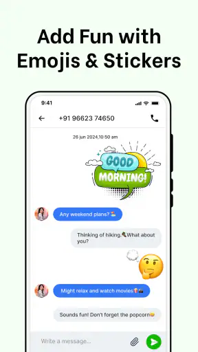 Messages: SMS, Messenger Home screenshot
