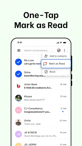 Messages: SMS, Messenger Home screenshot
