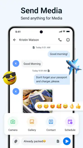 Messages : SMS & Text Message screenshot