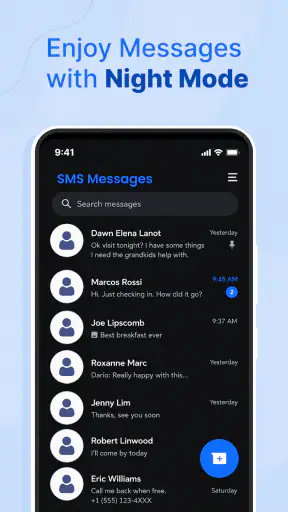 Messages: SMS Text Messenger screenshot