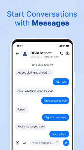 Messages: SMS Text Messenger screenshot
