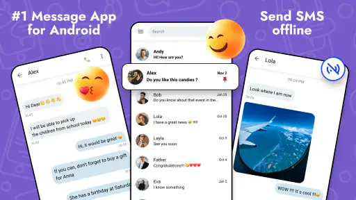 Messages - SMS Texting App screenshot