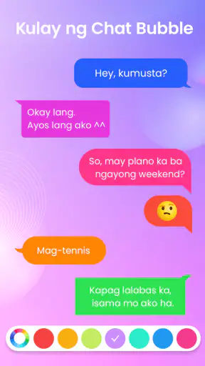Messenger - Color SMS screenshot