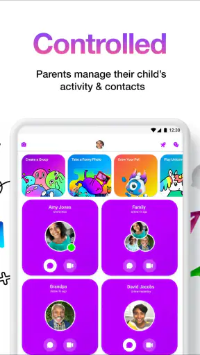 Messenger Kids – The Messaging screenshot