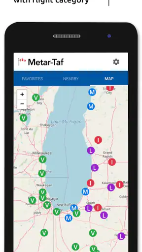Metar-Taf - Visual decoder screenshot