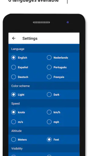 Metar-Taf - Visual decoder screenshot