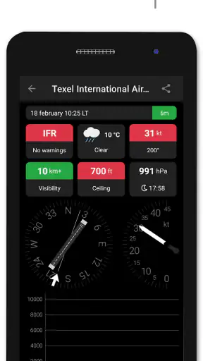 Metar-Taf - Visual decoder screenshot