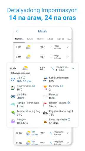 Meteored - Panahon 14 na araw screenshot