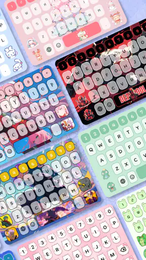 Mga Emoji Font DIY Keyboard screenshot