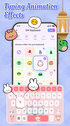 Mga Emoji Font DIY Keyboard screenshot
