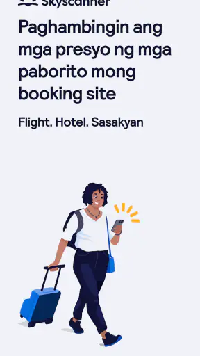 Mga Flight Hotel sa Skyscanner screenshot