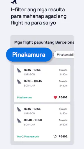 Mga Flight Hotel sa Skyscanner screenshot