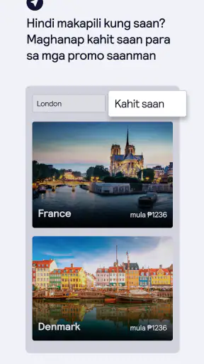 Mga Flight Hotel sa Skyscanner screenshot