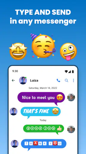 Mga Font Keyboard -Mga Font Aa screenshot