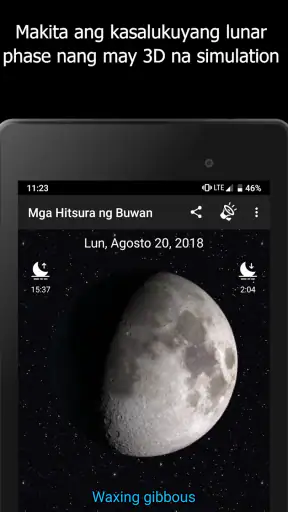 Mga Hitsura ng Buwan screenshot