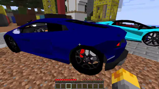Mga Kotse para sa Minecraft PE screenshot