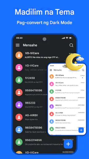 Mga Mensahe: Text Message screenshot