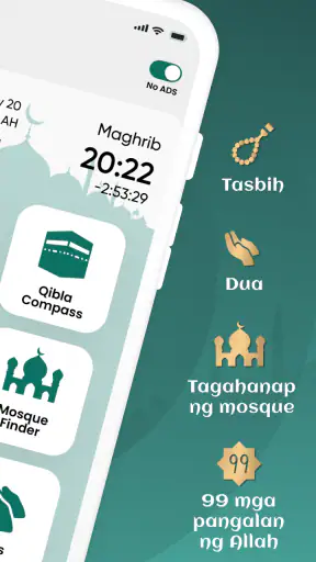 mga oras ng pagdarasal, azan screenshot