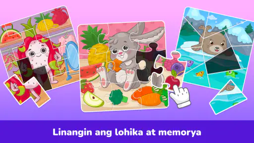Mga puzzle ng bata na pambata screenshot