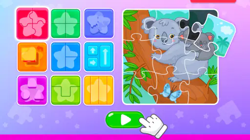 Mga puzzle ng bata na pambata screenshot