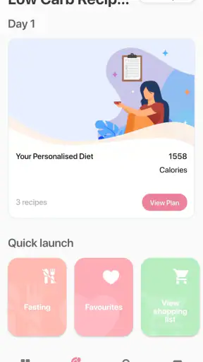 Mga Recipe ng Mababang Carb screenshot